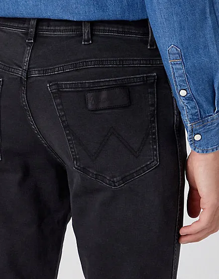 Wrangler Texas Slim Black Crow Jeans K